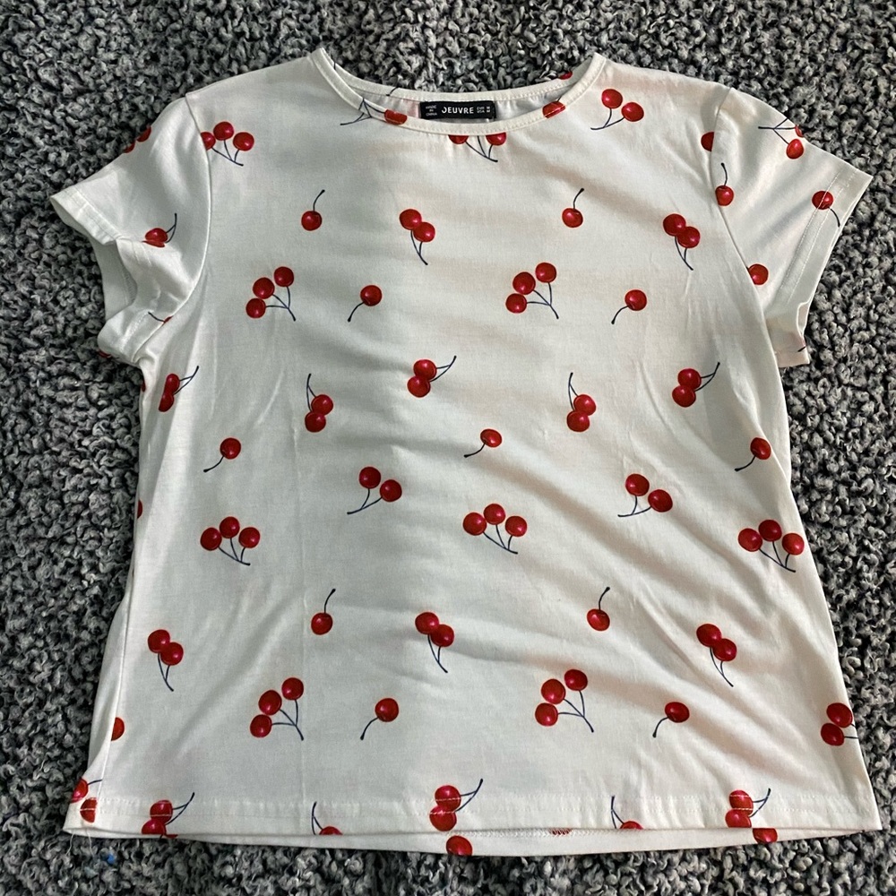 cherry tee shirt